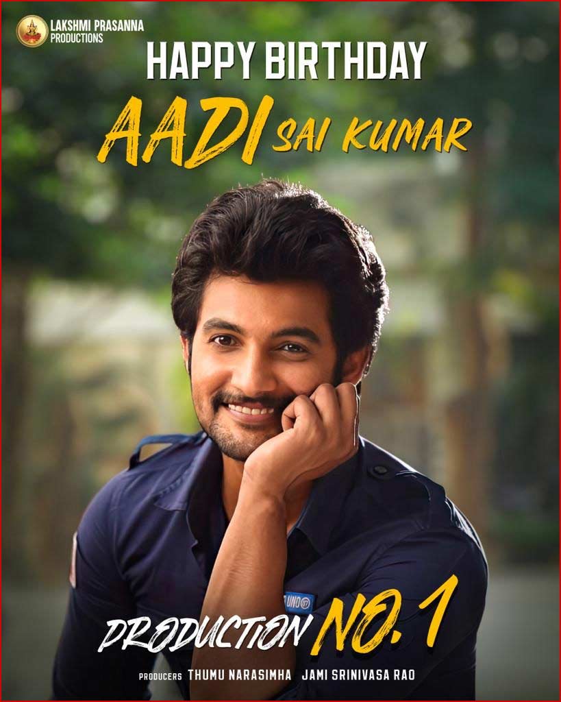 Happy Birthday Versatile Hero Aadi Saikumar