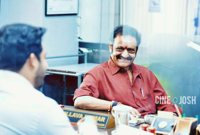 Harikrishna At Jr NTR Jai Lava Kusa Shooting Location