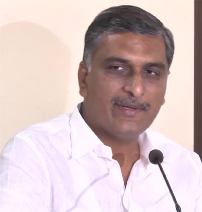 Harish Rao attack Congress on farm issues