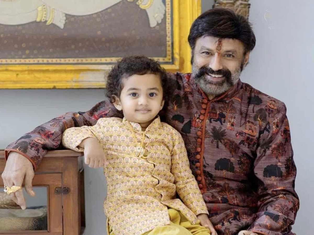 He Is Balakrishna's Cutest Grandson