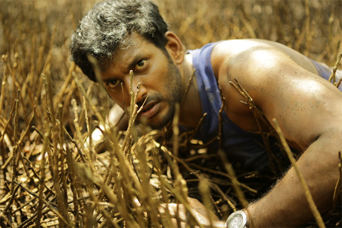 Hero Vishal in Thupparivaalan