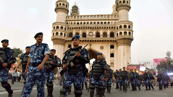 High alert in Hyderabad