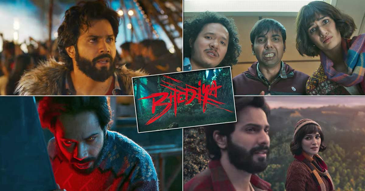 Hilarious Trailer Of Varun Dhawan Bhediya Released