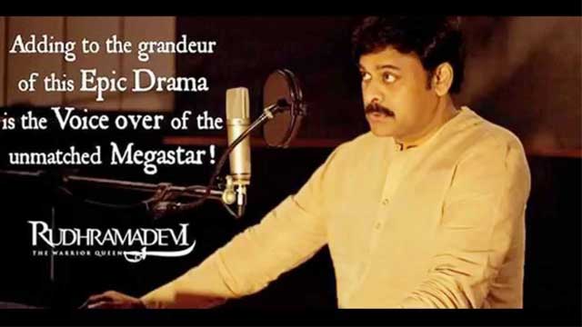 How Chiranjeevi's Voice Over Turns Sentiment for 'Rudhramadevi?