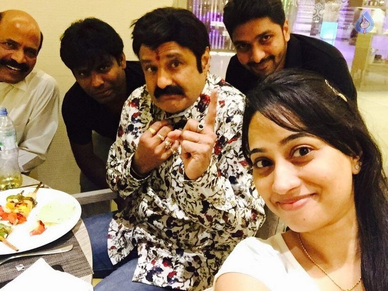 How Is Balayya's Imitation on ANR?