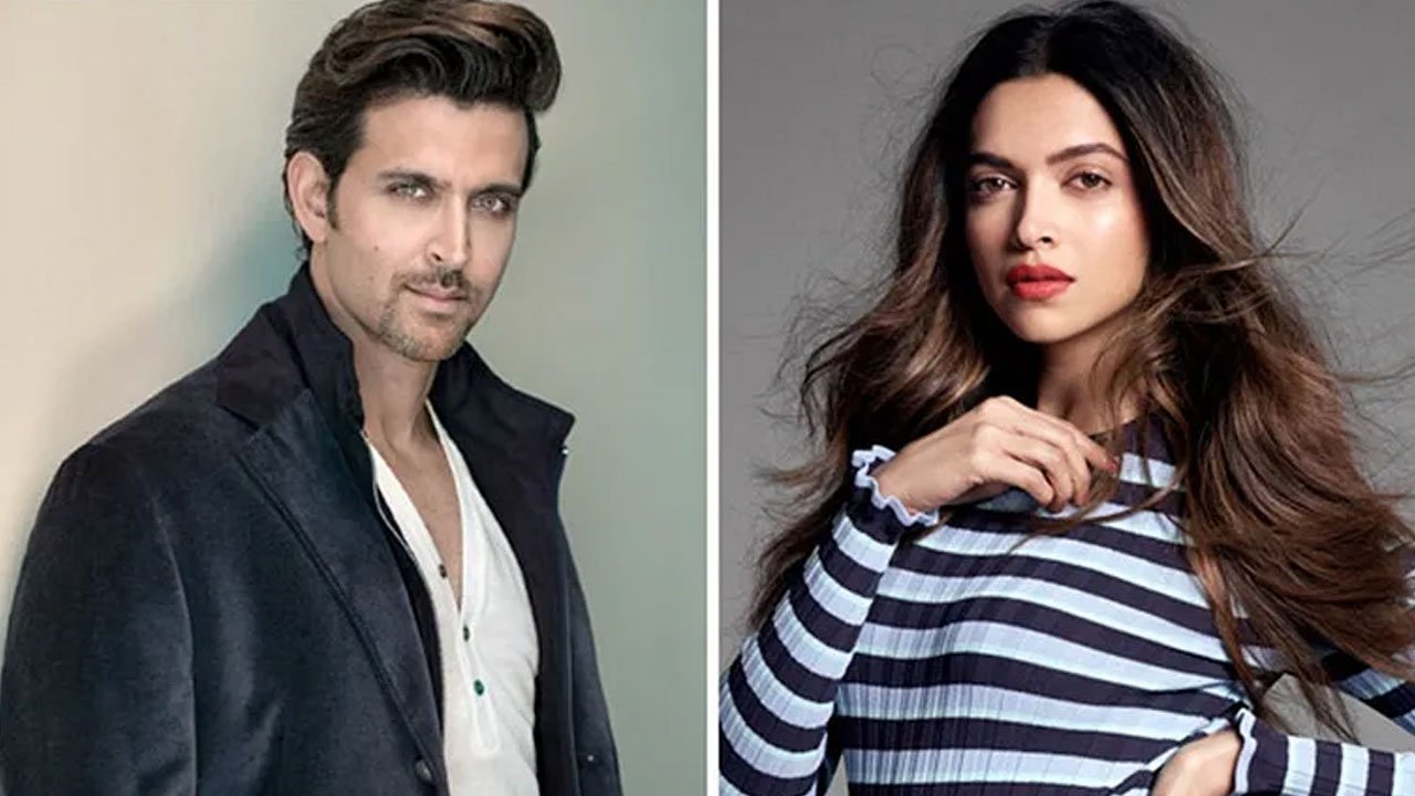 Hrithik and Deepika