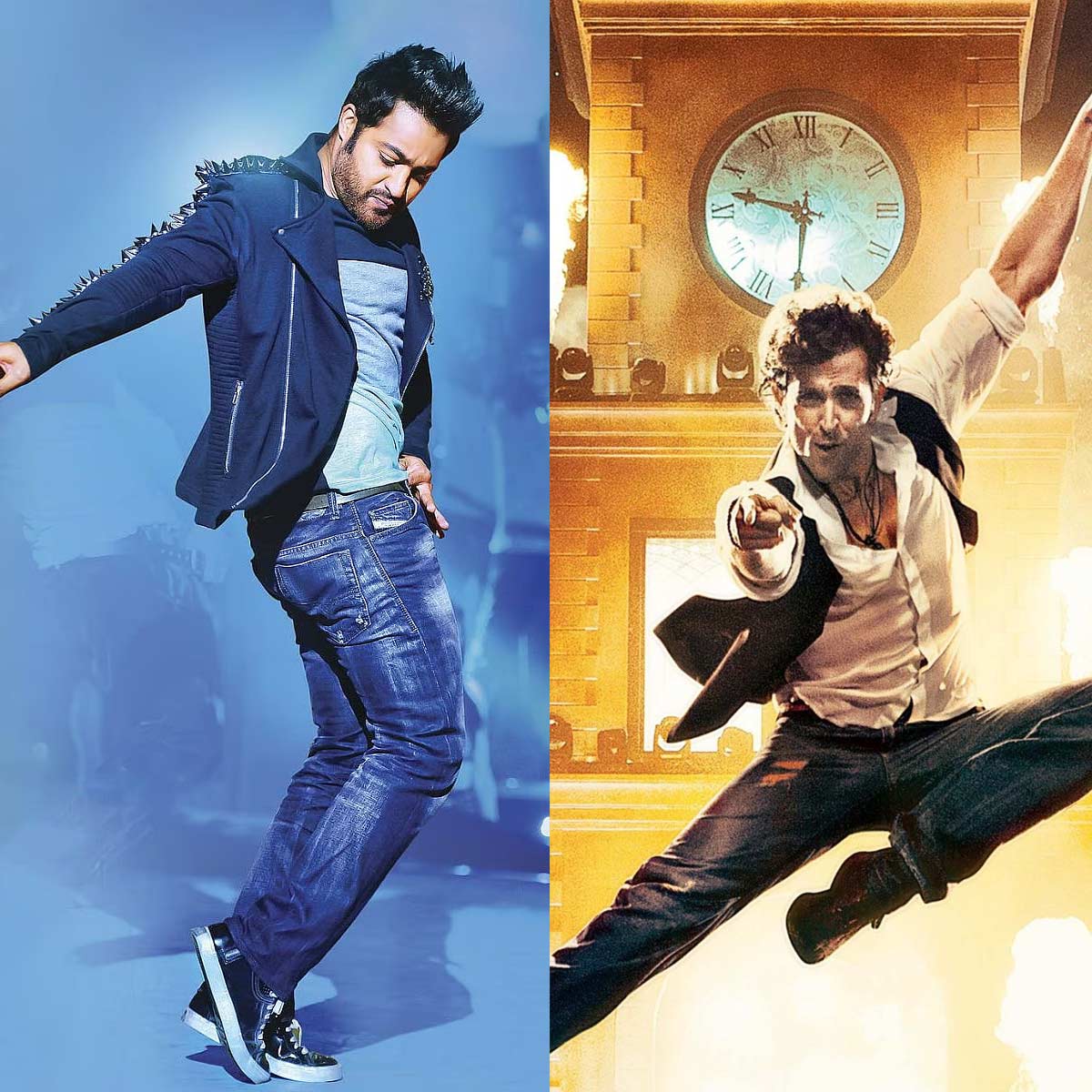 Hrithik and NTR 