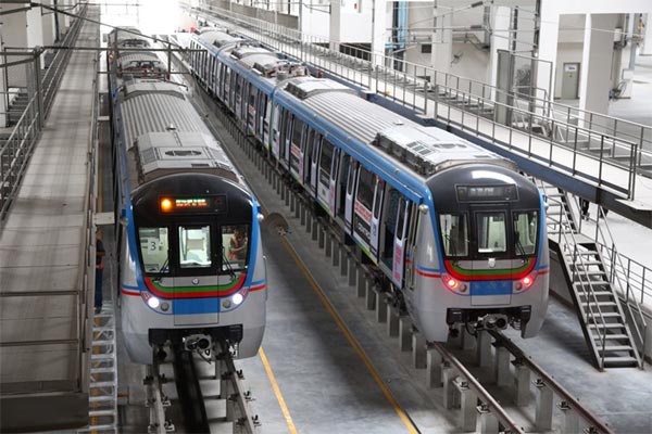 Hyderabad Metro Train