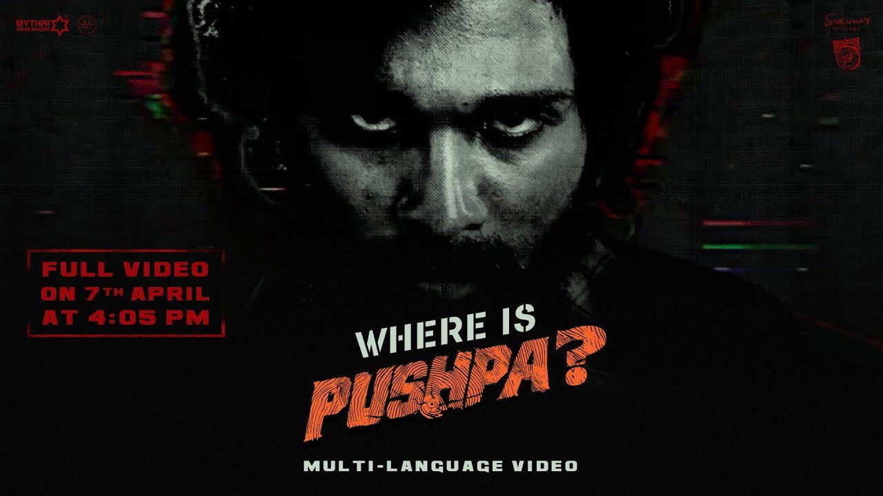 Icon Star Allu Arjun and Sukumar Pushpa The Rule Intriguing Glimpse Is Out