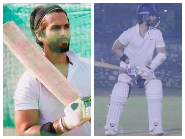 Indian Cricketers Helping Shahid Kapoor For Jersey Remake