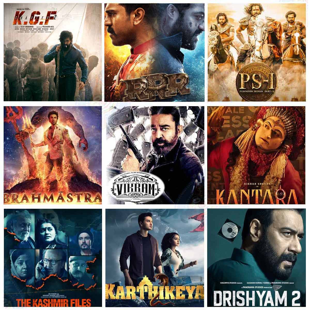 Indian Movies Box Office Report of 2022