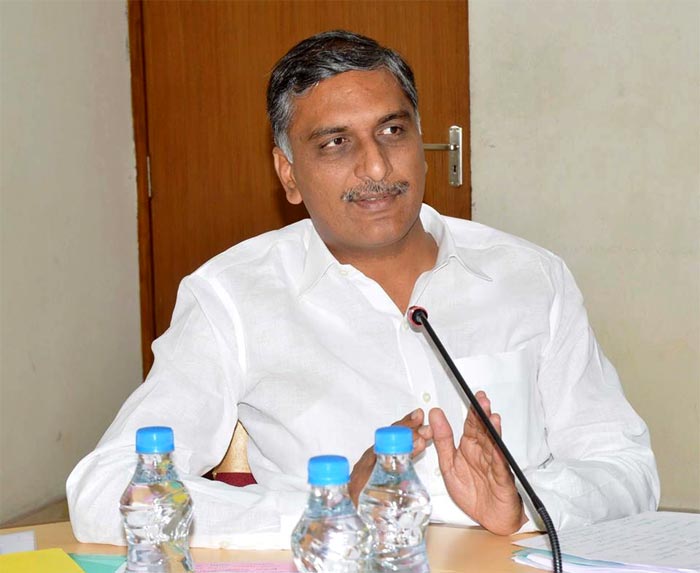 Irrigation Minister T. Harish Rao