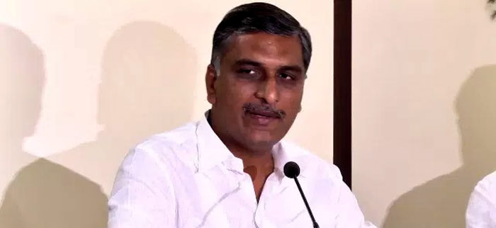 Irrigation Minister T. Harish Rao