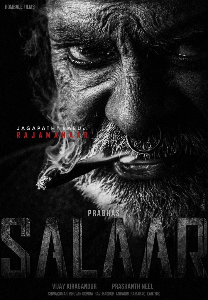 Jagapathi Babu stuns as Rajamanaar in Salaar