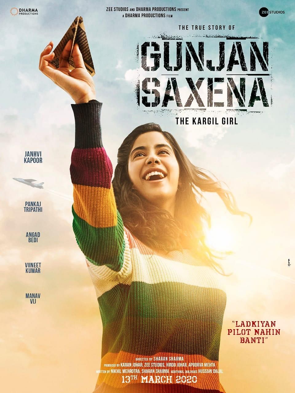 Jahnvi Kapoor in Gunjan Saxena