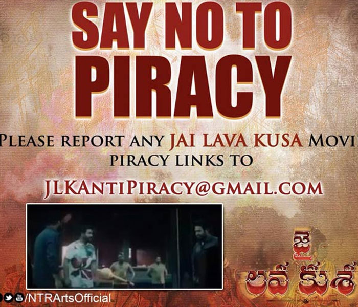 Jai Lava Kusa Gets Piracy Shock