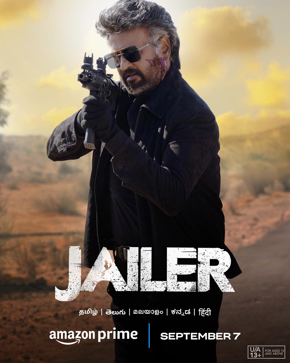Jailer Streaming on Amazon Prime From September 7th