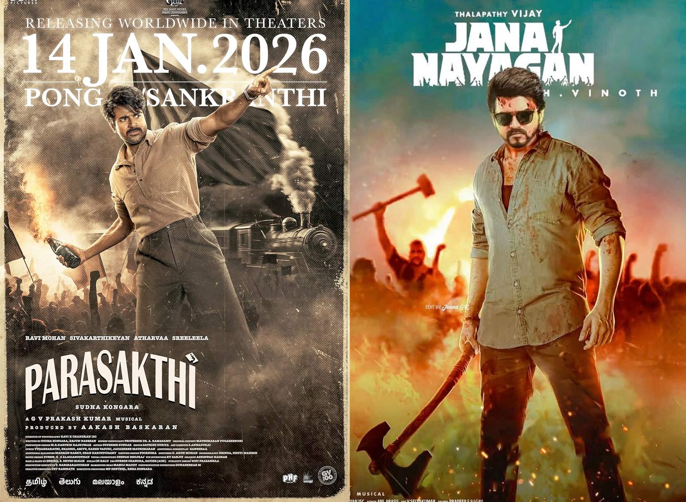 Jana Nayagan vs Parasakthi: Hero surprised