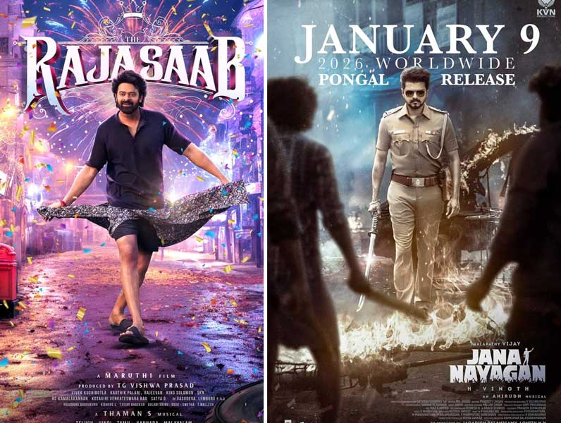 Jana Nayagan Vs The Raja Saab Vs Parasakthi Advance Booking
