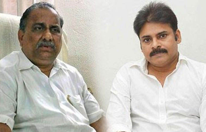 Janasena Activists Meet Mudragada Padmanabham