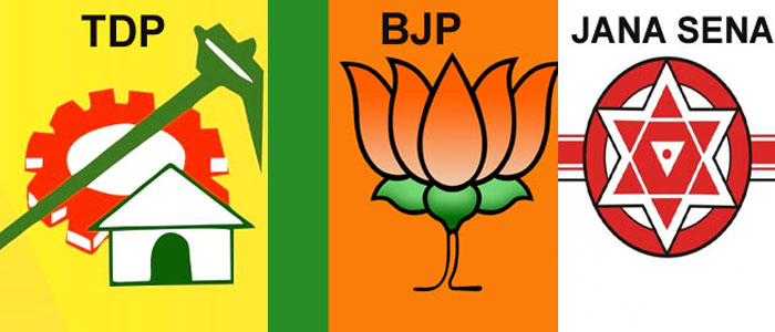 Janasena, TDP and BJP