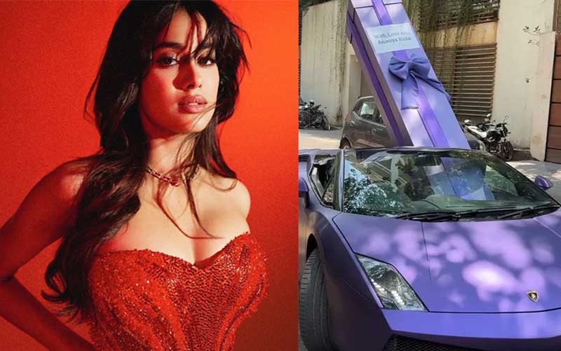 Janhvi gets Lamborghini surprise