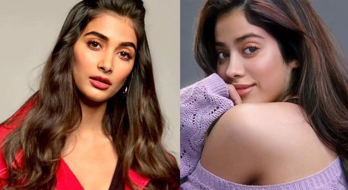 Janhvi Kapoor and Pooja Hegde