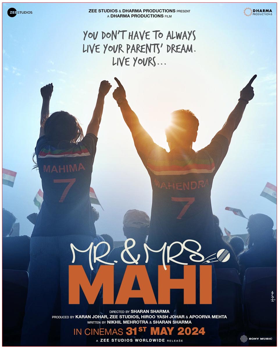 Janhvi Kapoor - Rajkummar Rao Mr And Mrs Mahi Release On May 31st