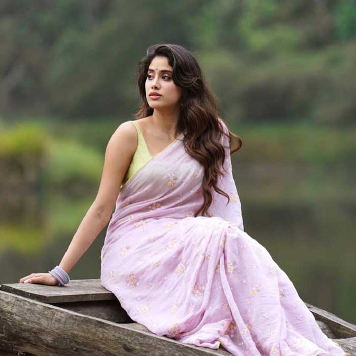 Janhvi on Param Sundari
