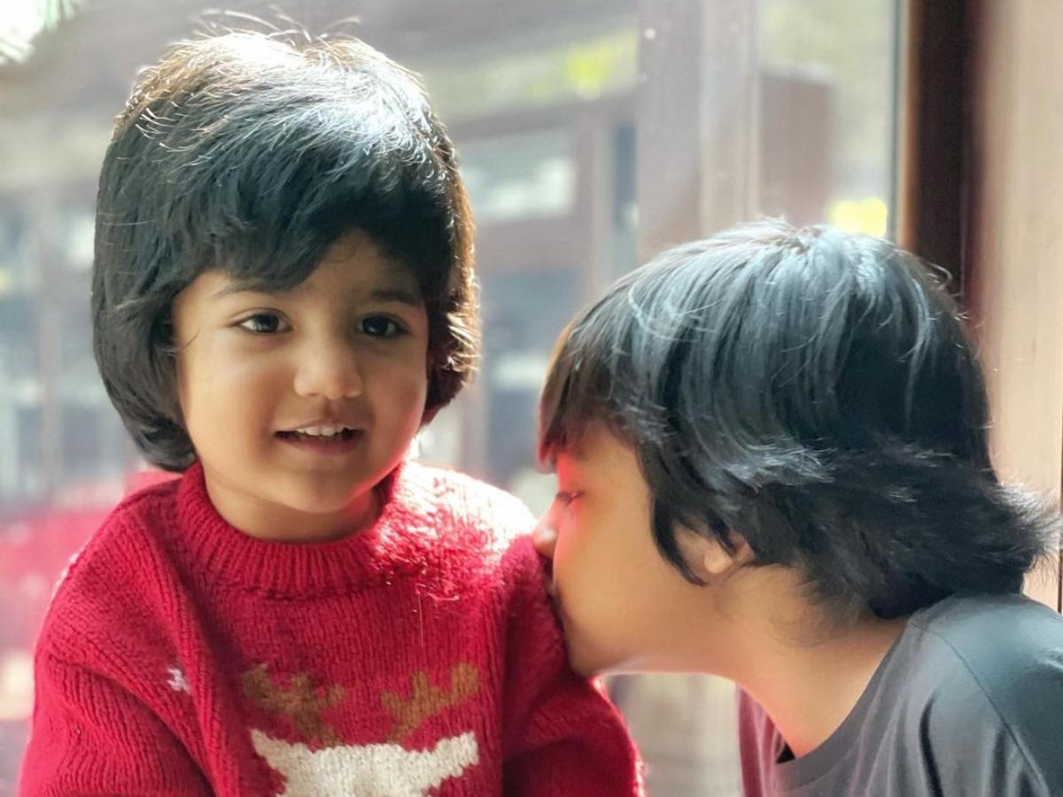 Jr NTR Kids - Abhay Ram and Bhargav Ram