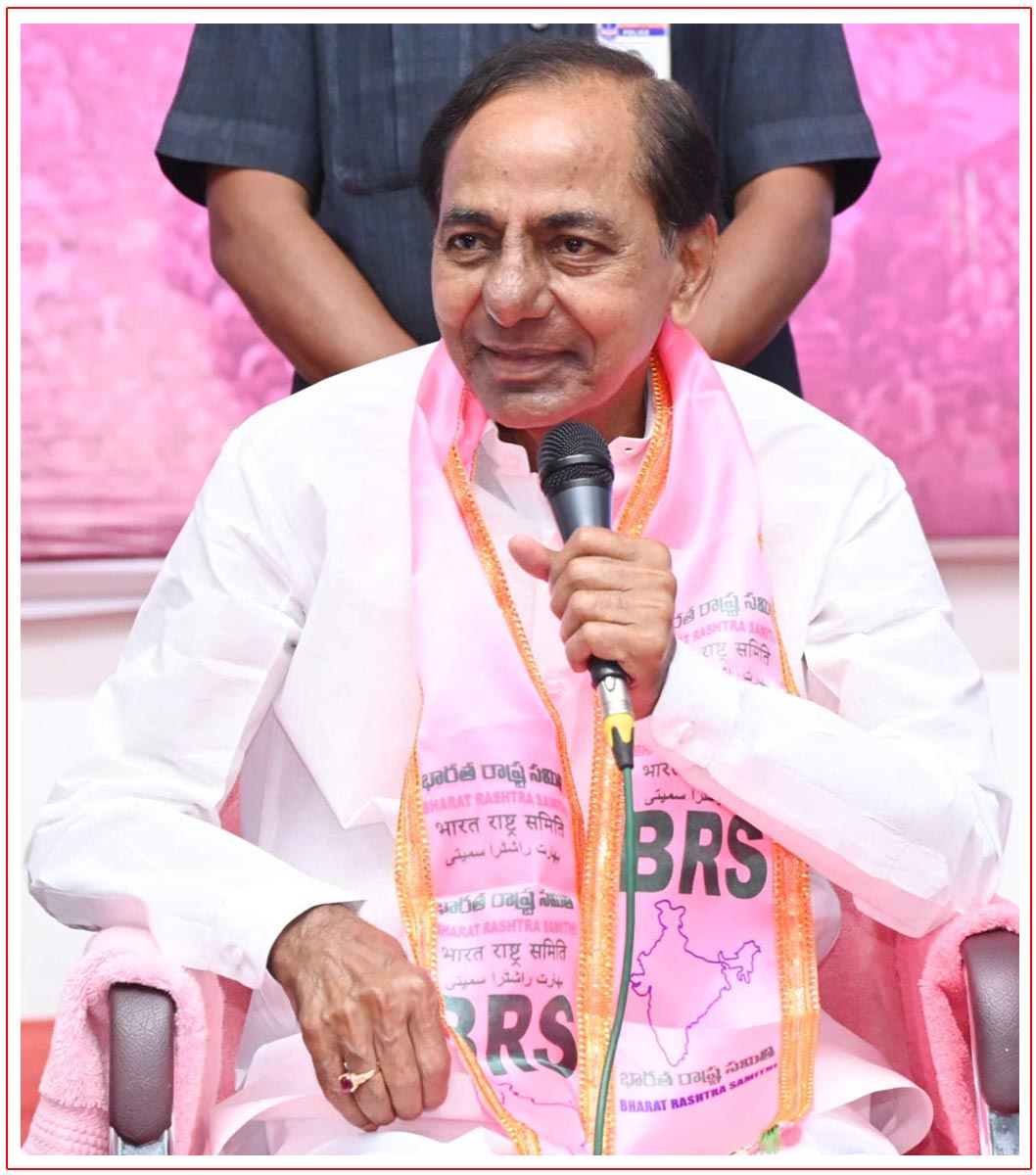 K Chandrasekhar Rao is launching a 17-day bus tour across Telangana 