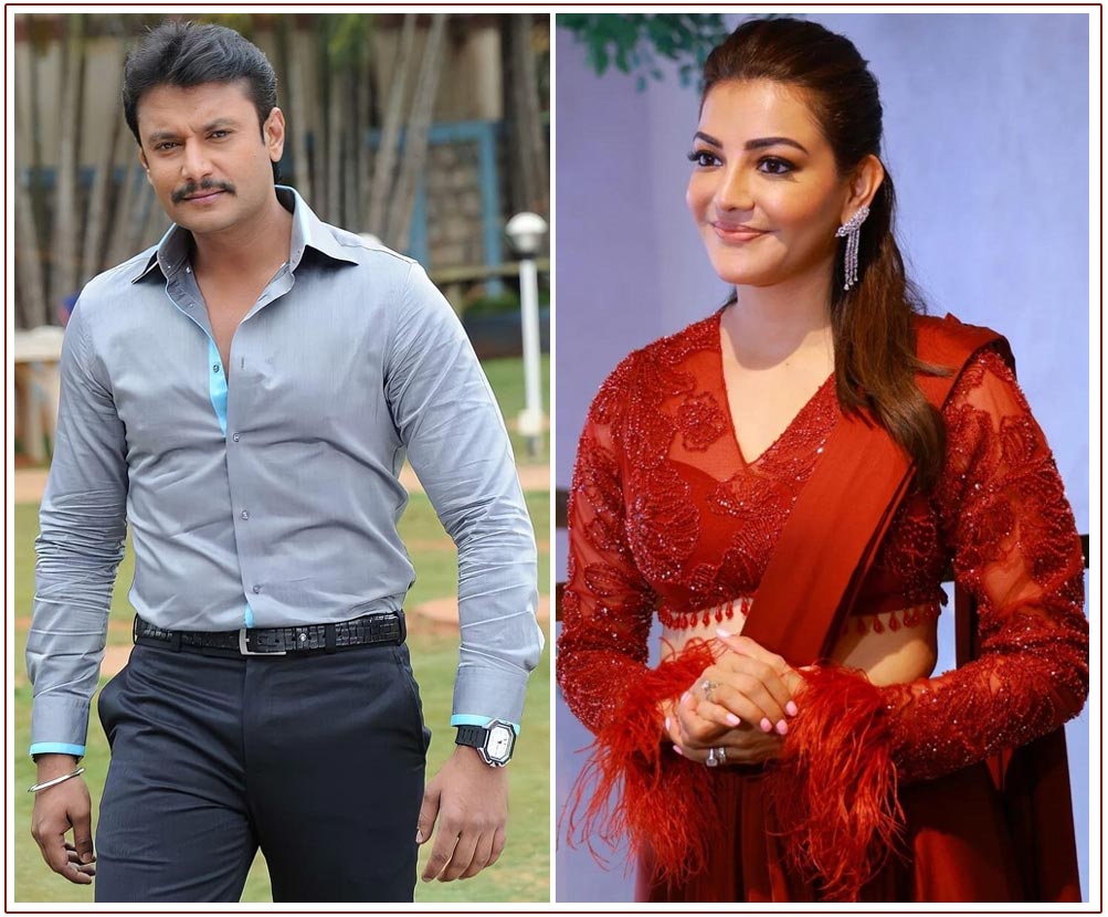 Kajal Aggarwal To Romance Darshan