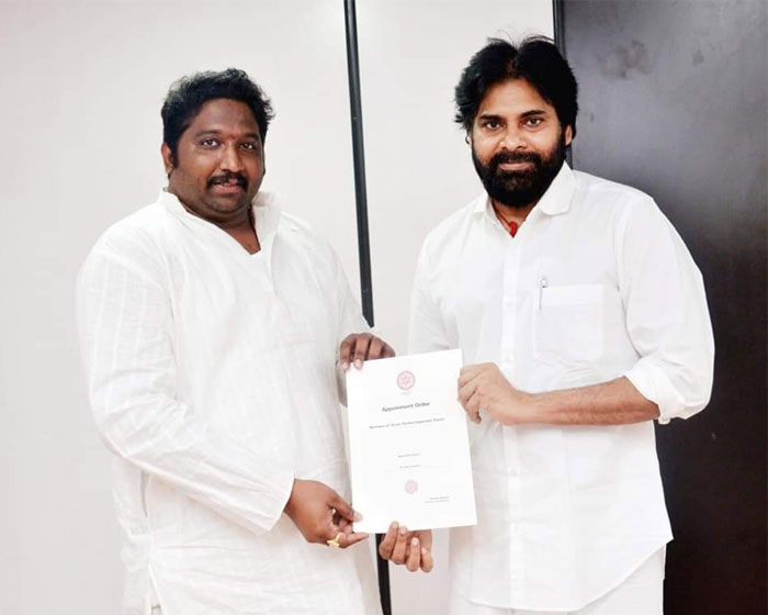 Kalyan Dileep Sunkar Janasena's Official Spokesperson