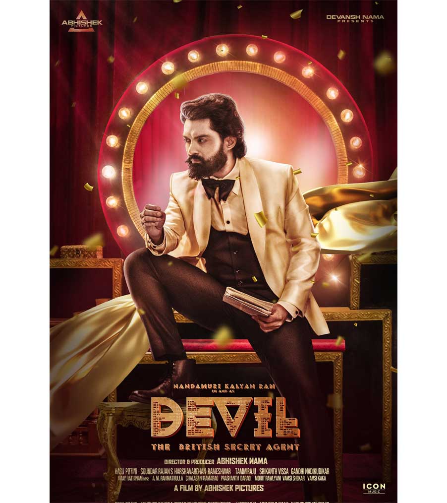 Kalyanram Devil movie Dussehra Poster
