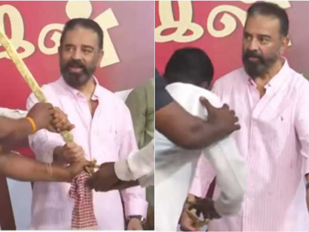 Kamal scolds fan