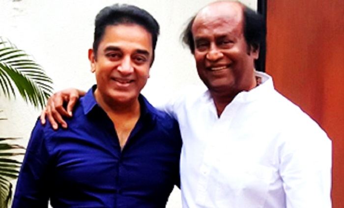 Kamal with Rajini