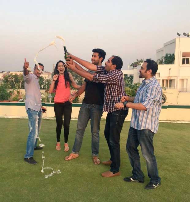 'Kanche' Team's Party with Champgne