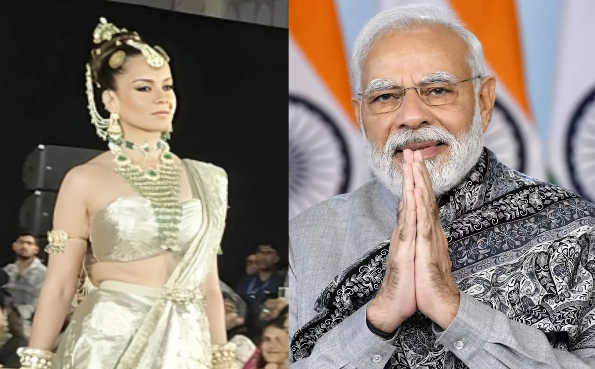 Kangana Ranaut praises PM Modi style