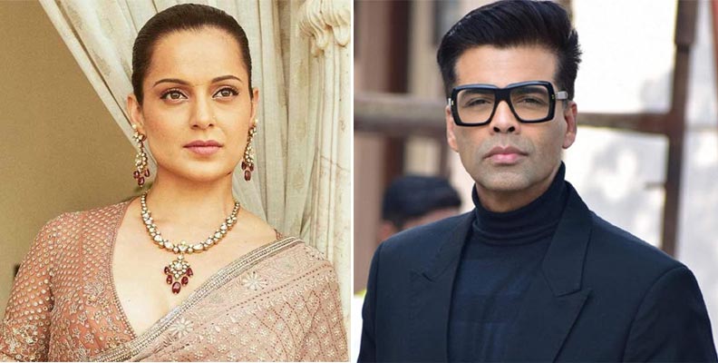 Kangana Reaction To Karan Comments