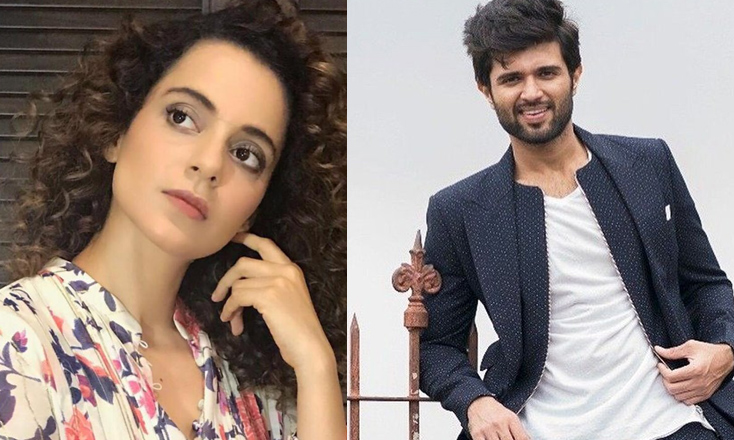 Kangana with Vijay Devarakonda 