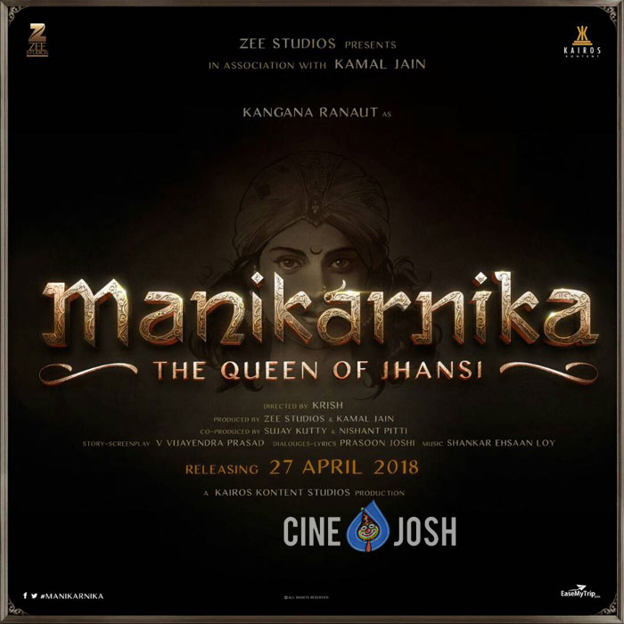 Kangna Ranaut Manikarnika Poster