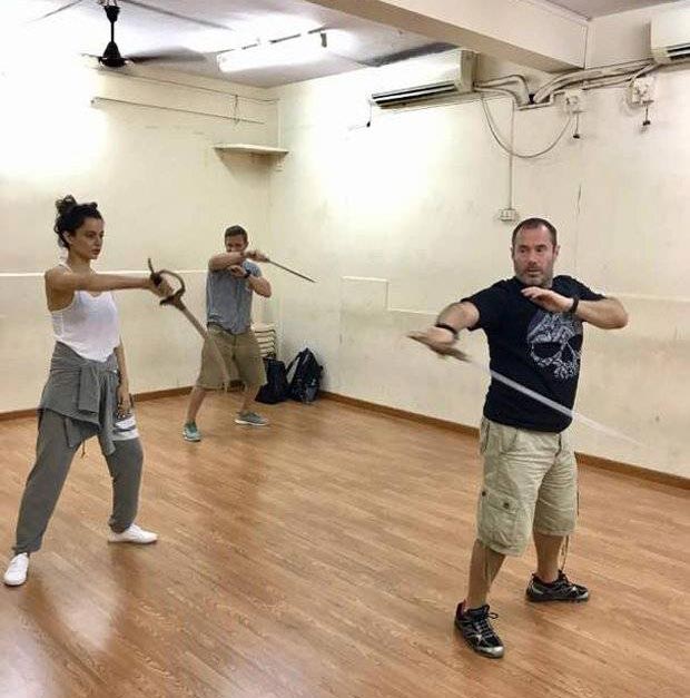 Kangna Ranaut Training For Manikarnika Warfare Scenes