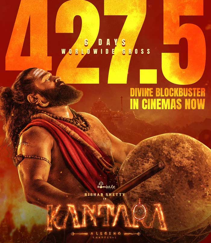 Kantara Chapter 1 Zooms Past 400 Crore