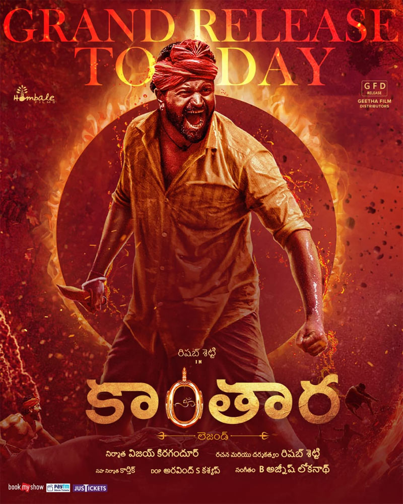 Kantara releasing today