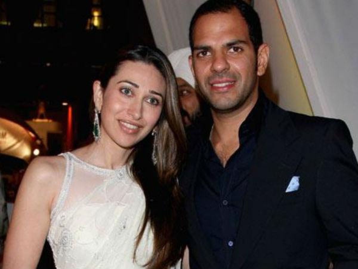 Karisma Kapoor with ex-husband