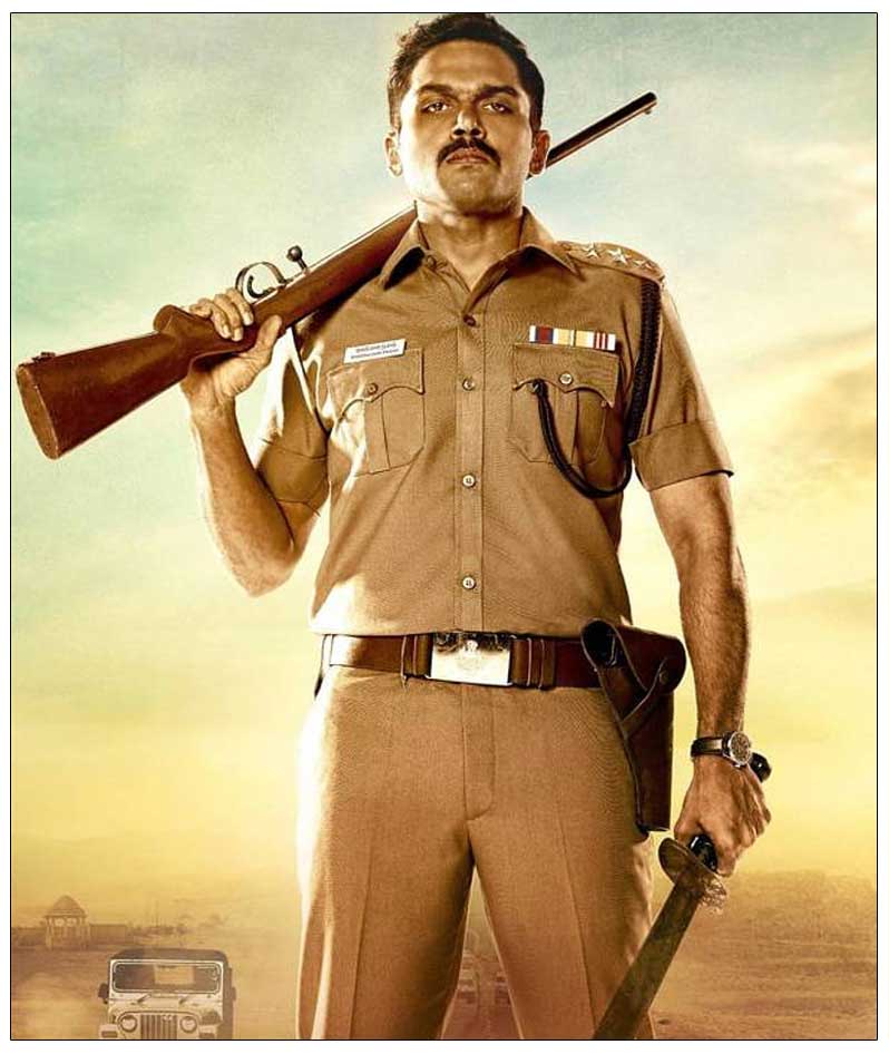 Karthi portraying a police officer role again