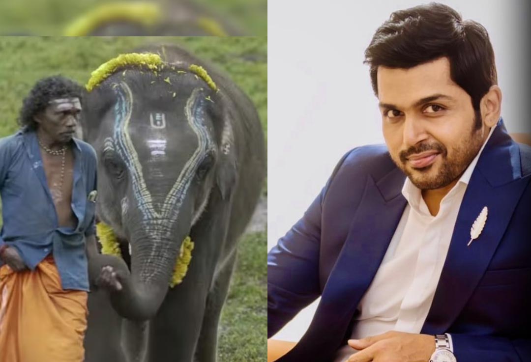 Karthi praises The Elephant Whisperers