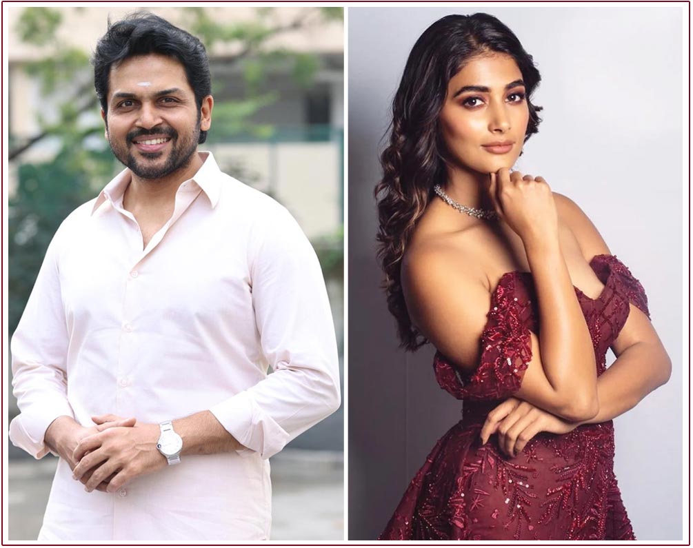 Karthi To Romance Pooja Hegde