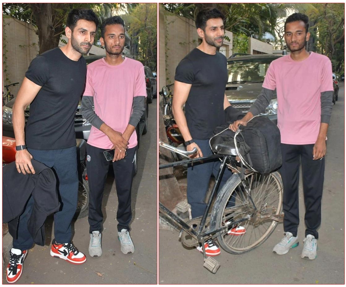Kartik Aaryan Fan Cycled For Nine Days To Meet Him