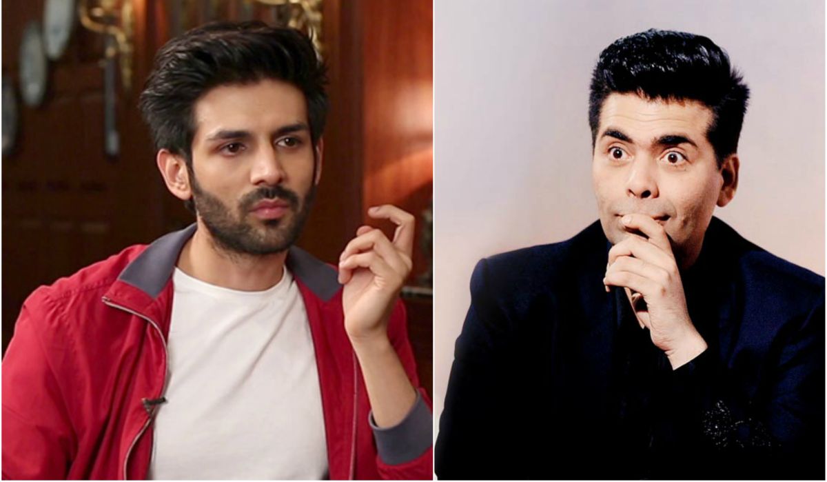 Kartik Aryan, Karan johar